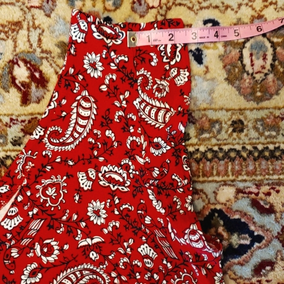 LOFT OUTLET by Ann Taylor Summer Dress Red Sleeveless - XL - NWOT - Picture 9 of 14
